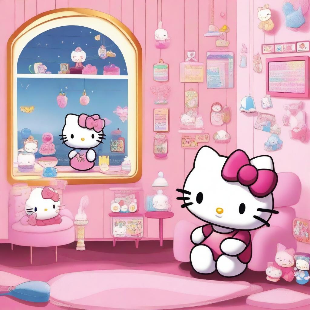 Hello Kittys Glamorous Beauty Moment