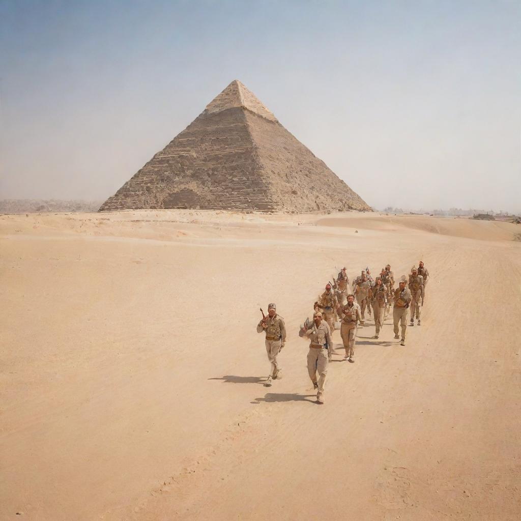 Ancient Egypt Army: Strength in Uniform