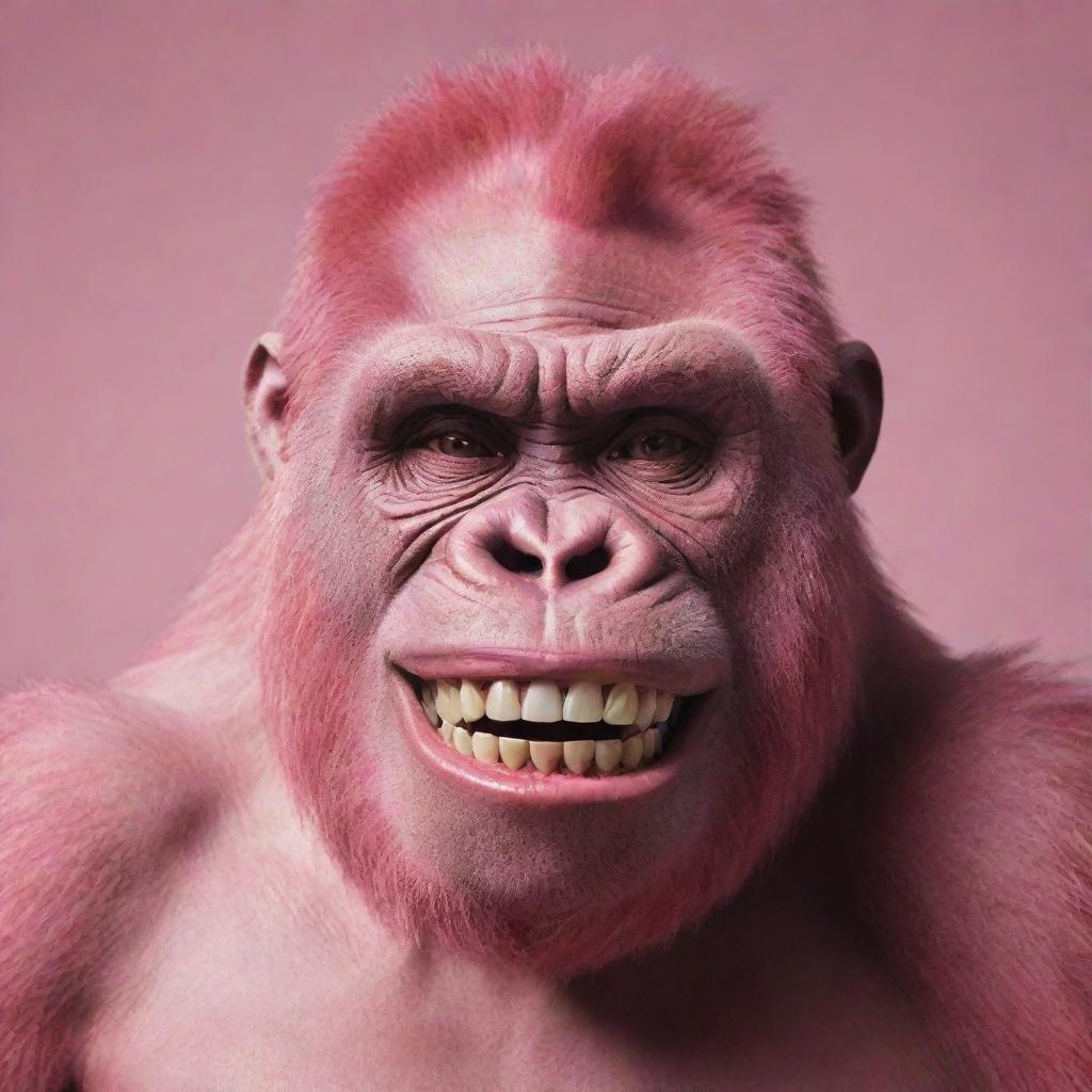 Meet the Pink Panda Monster