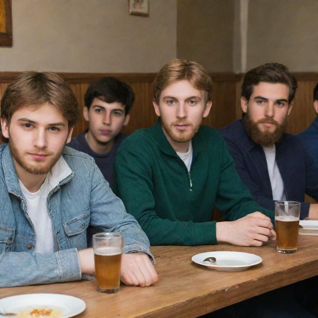 Laughter and Memories: Iranian Teenage Friends