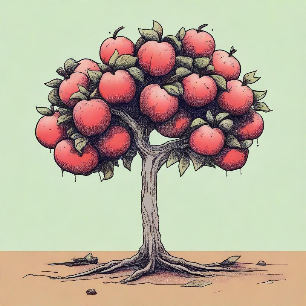 The Lonely Apple Tree