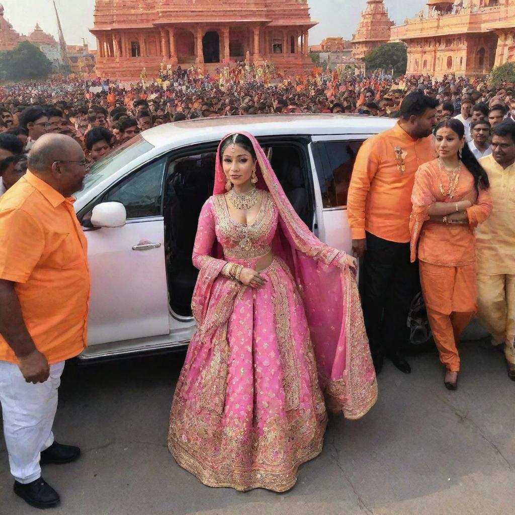 Nicki Minaj Takes Luxury and Flash to Sacred Ground