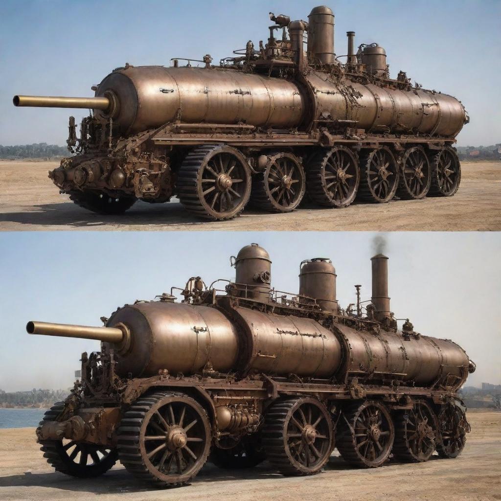 Step into the Future - Revolutionary Steampunk War Machines