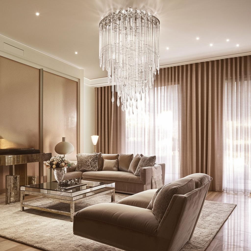 Elevate Your Space: Modern Elegant Living Room