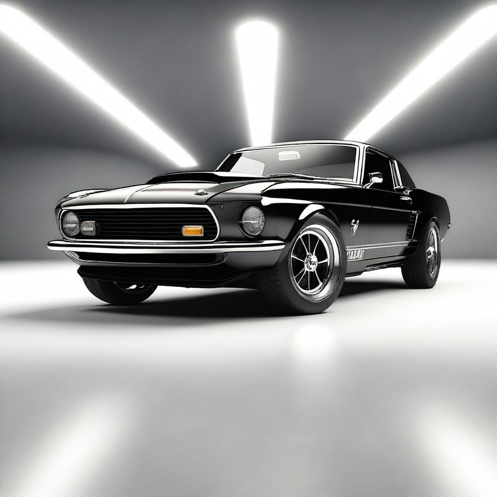 1969 Shelby Cobra Ford Mustang GT500 - Iconic Muscle Car Masterpiece
