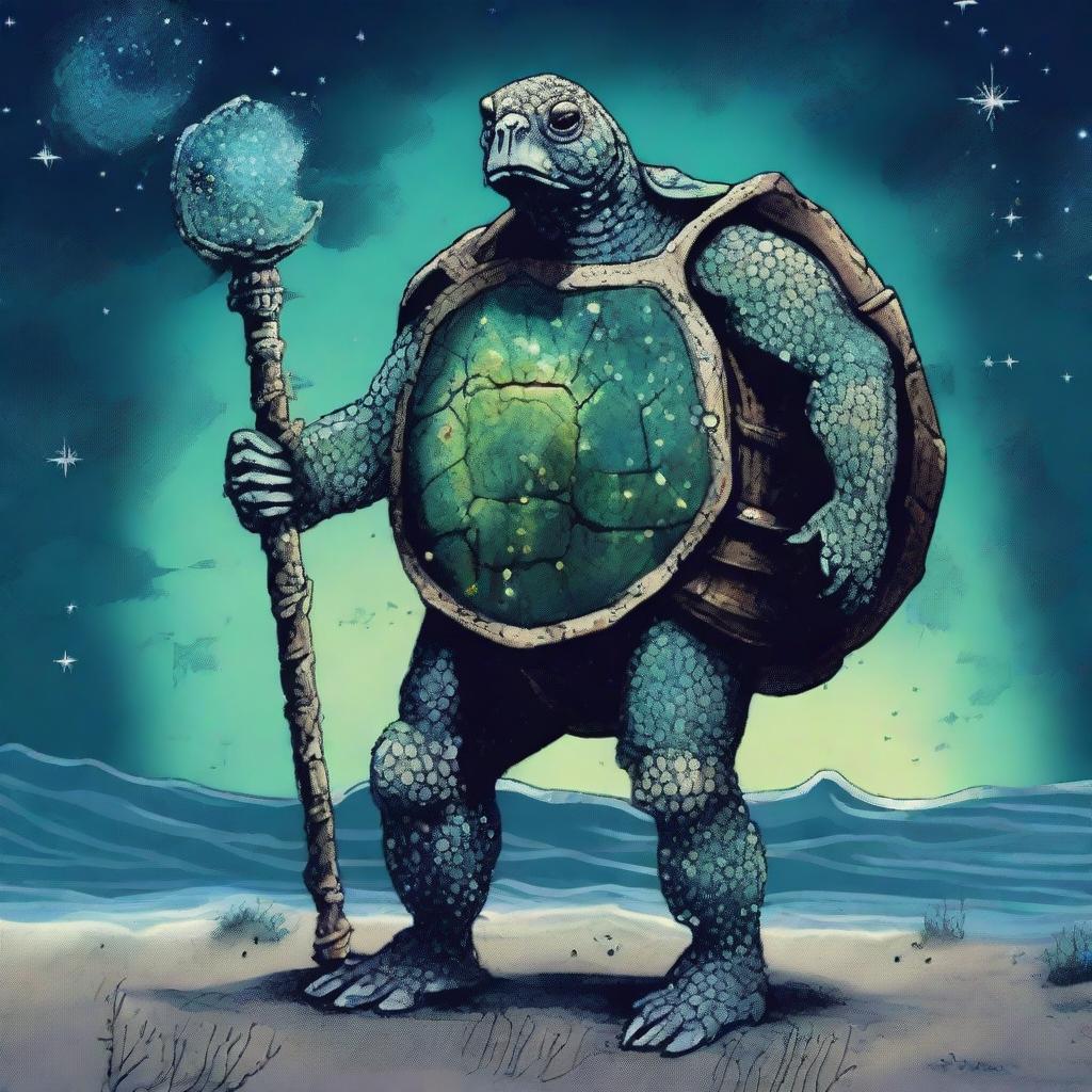 Cosmic Turtle, Ancient Guardian of the Night Sky