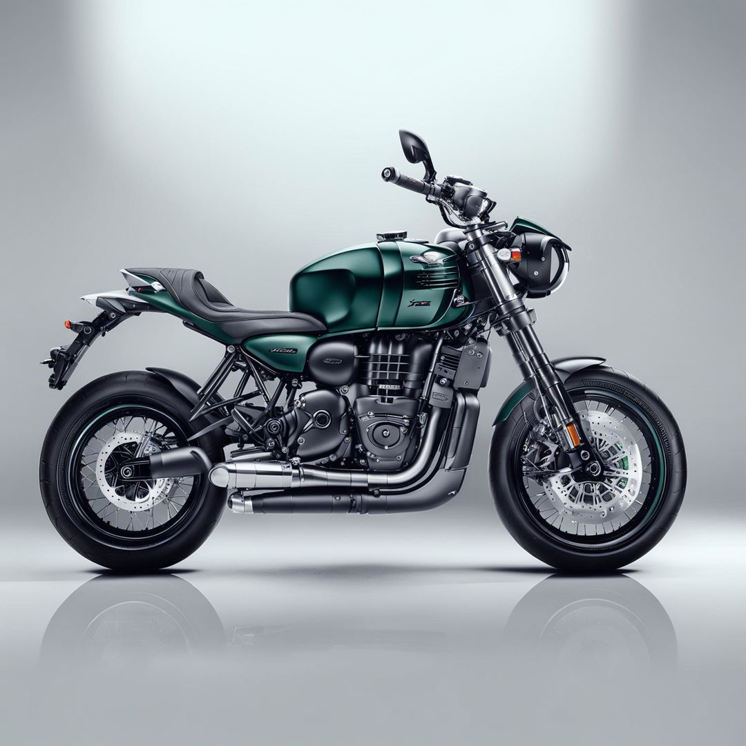Elegance in Motion: Jaguar Motorbike