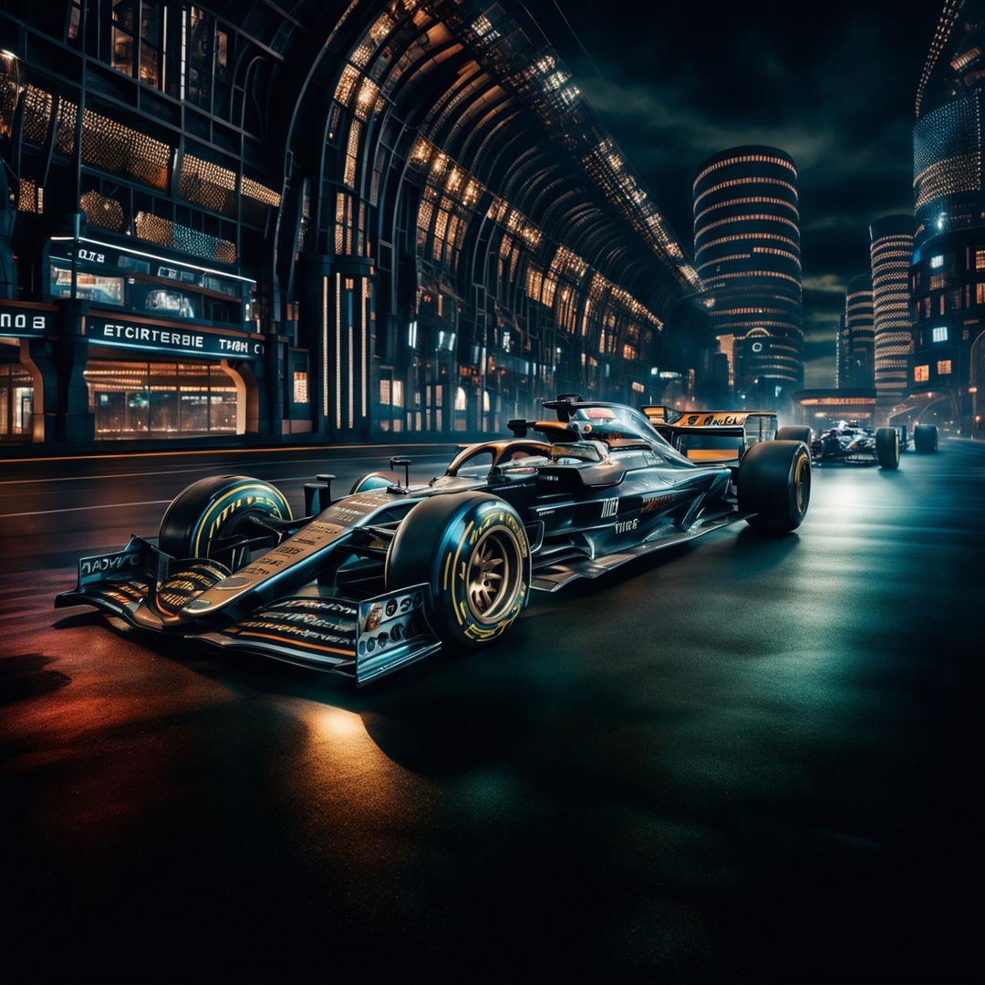 Tesla-Punk F1 Racer: Electric Dreams