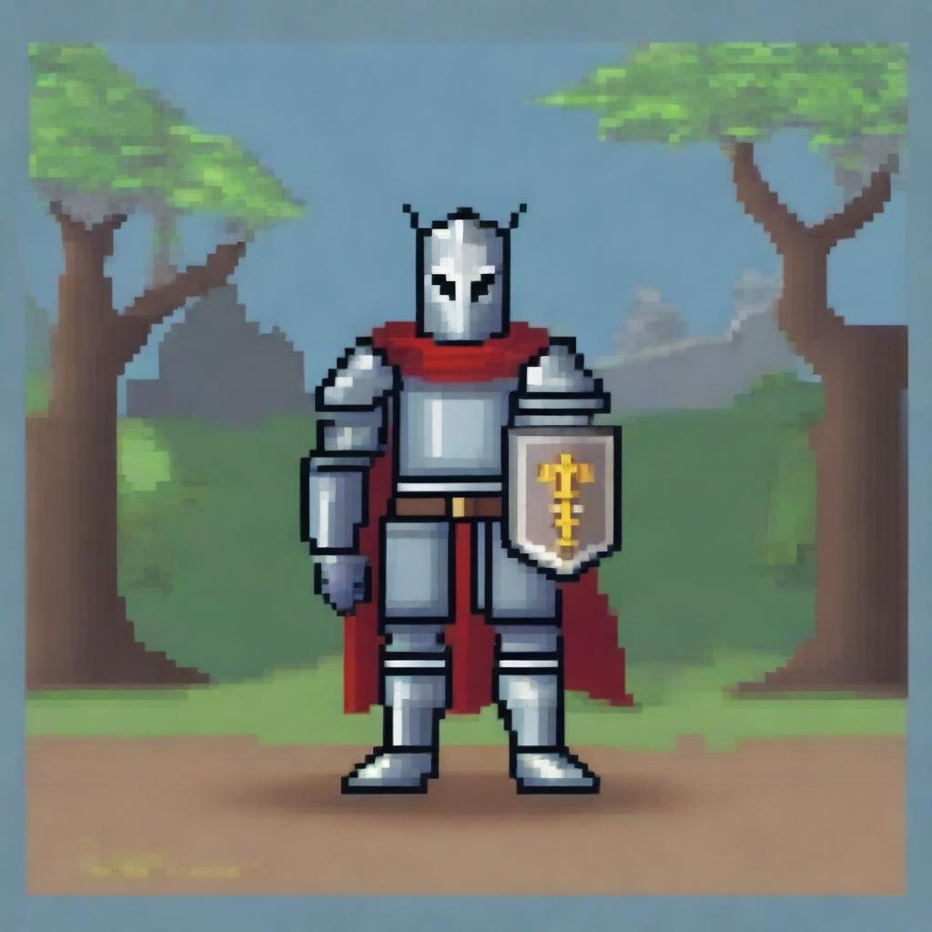 Embark on a Quest with Pixel Knight