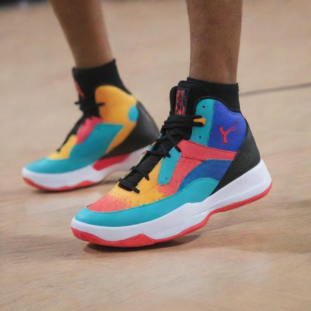 A Symphony of Colors: Vibrant Basketball Shoes