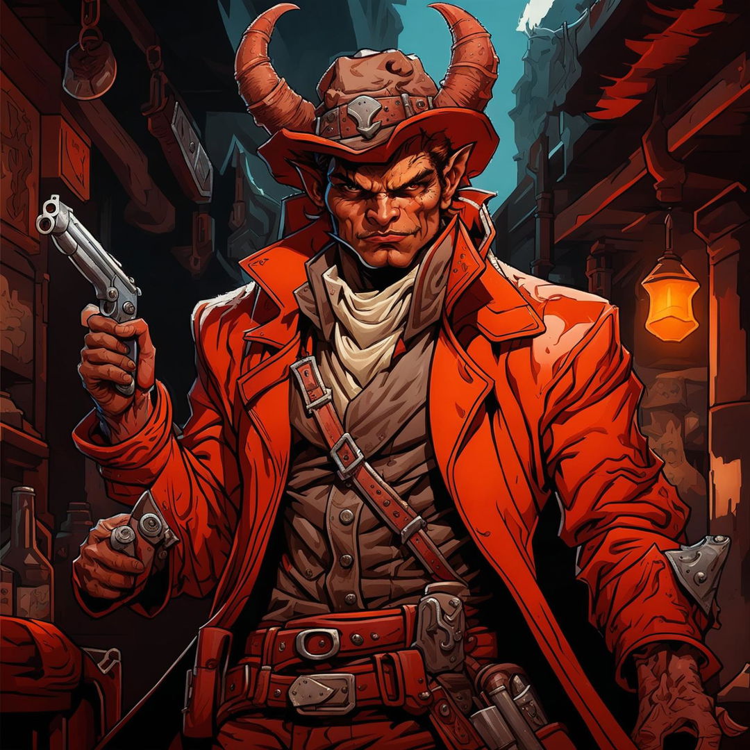Demons on the Range: The Tale of a Fiery Gunslinger