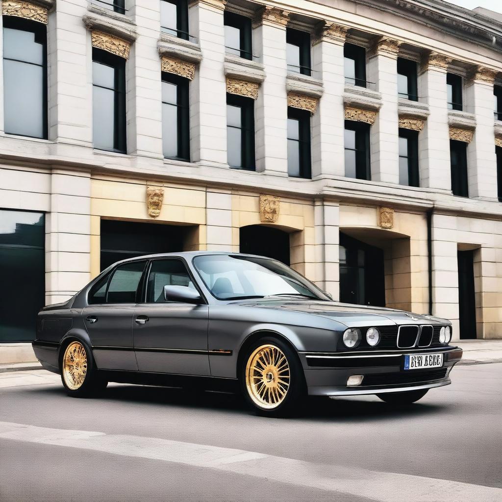 Elegance on Wheels: BMW E34 5 Series