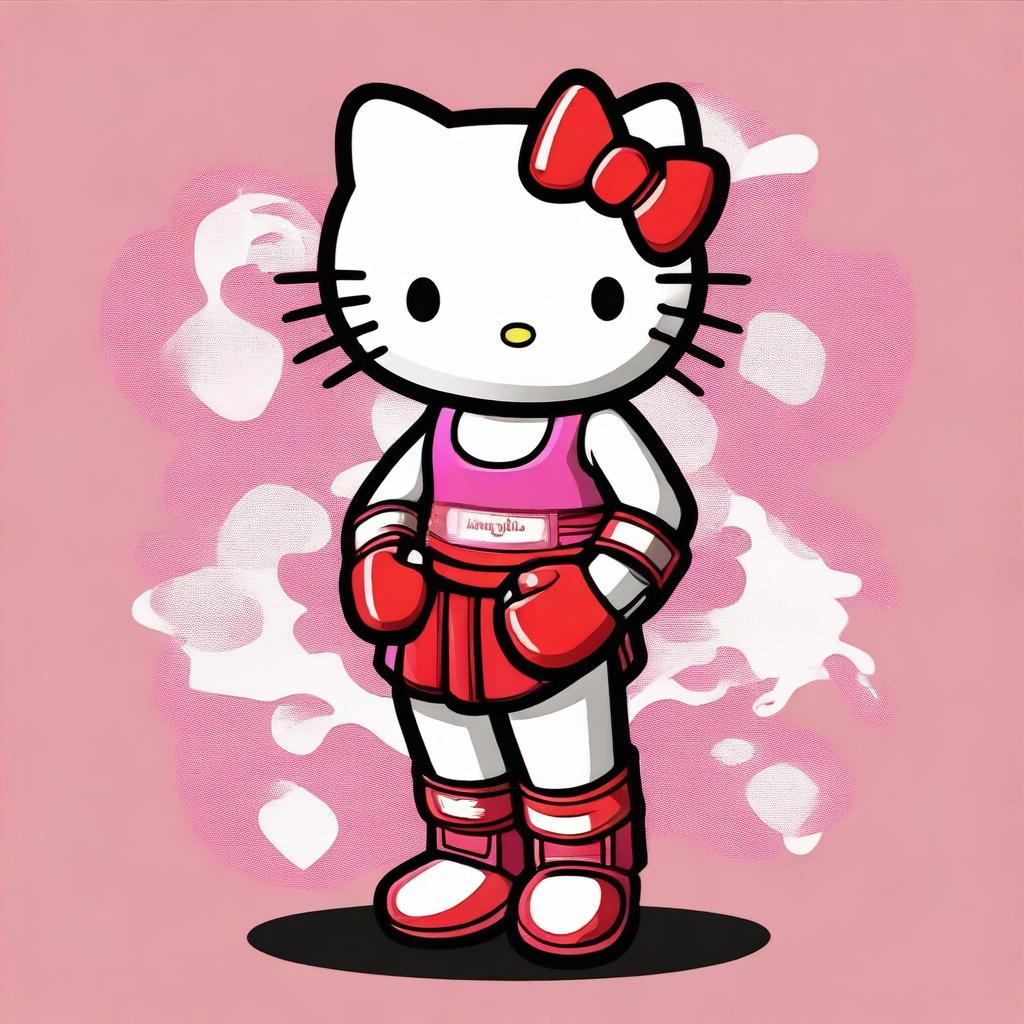 Hello Kitty Kicks! Meet Muay Thai Hello Kitty