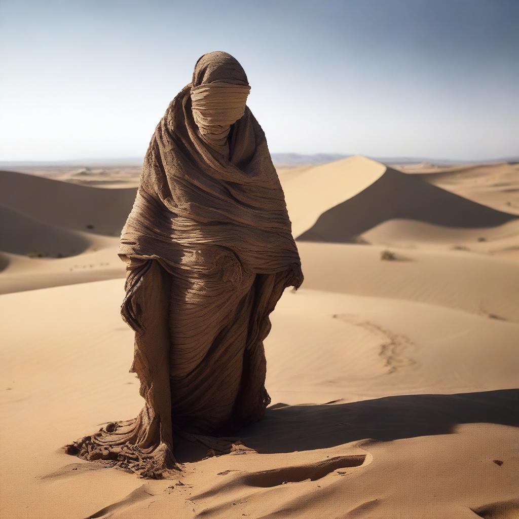 Mystery in the Dunes: The Enigmatic Wanderer