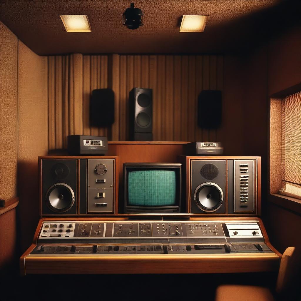Step into the Heart of Music: Vintage Recording Studio