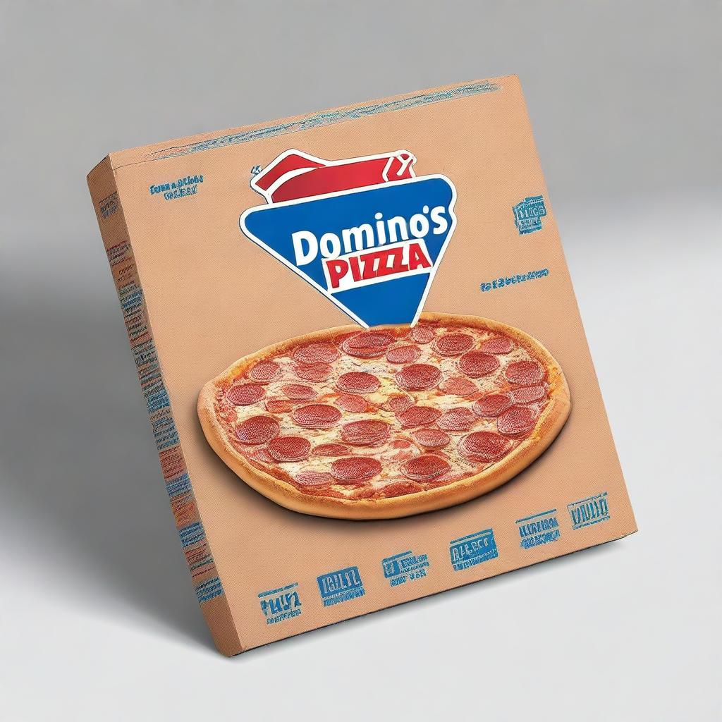 Dominos Pizza - Custom-Designed Box for a Fresh Twist