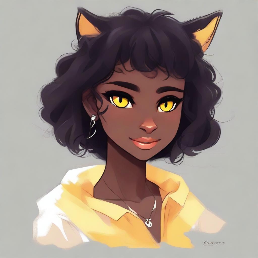 Meet Emma, the Mysterious Catty Demi-Human