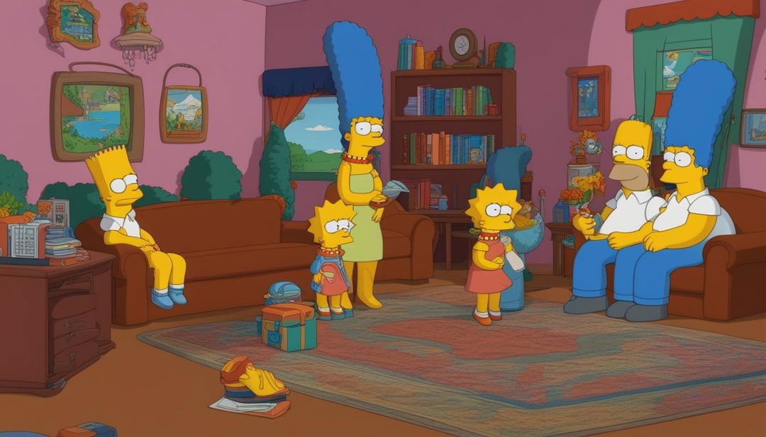 The Simpsons Living Room