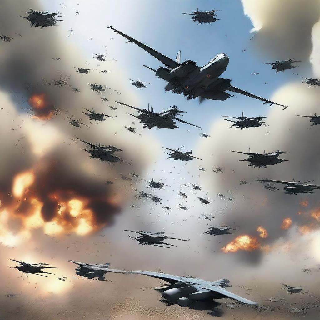 900,000+ Aerial Armada Descends Upon the Enemy