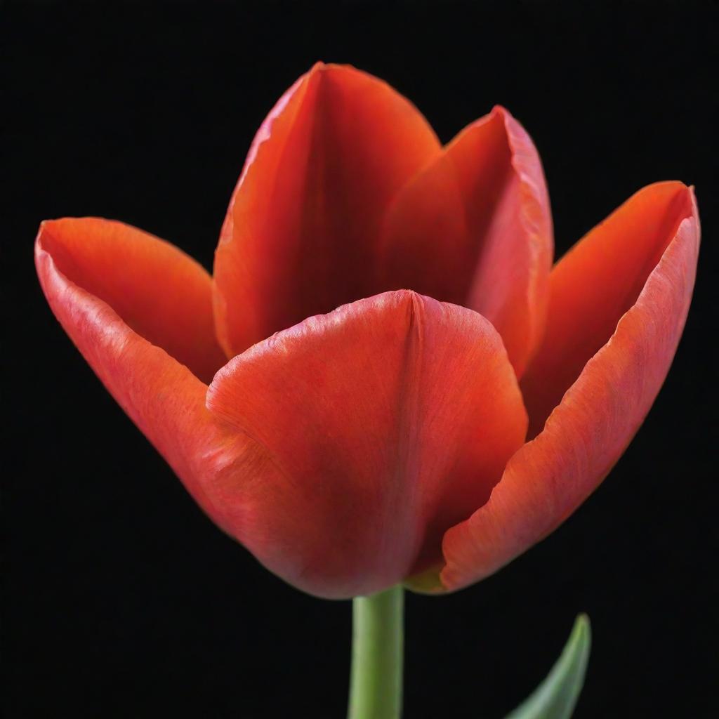Tulip in Full Bloom