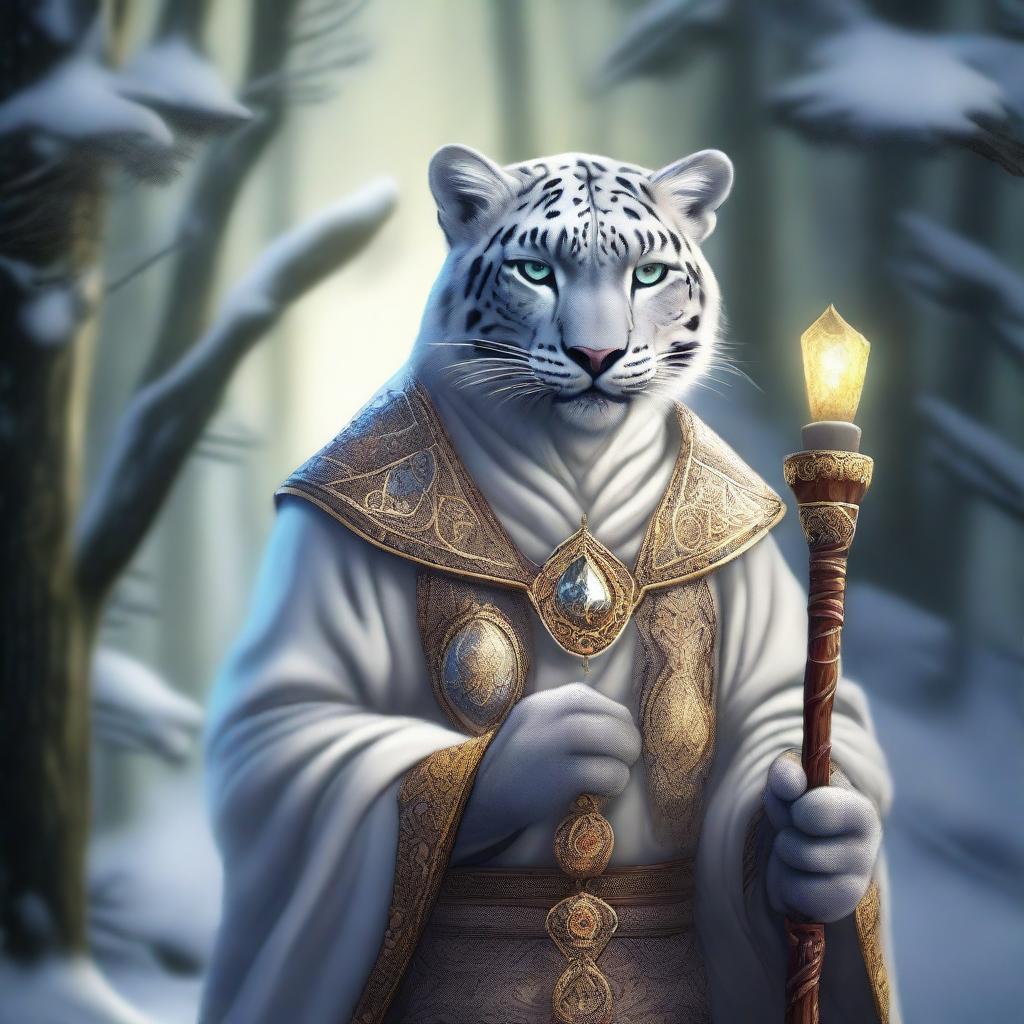 Whispys Winter Solace: Snow Leopard Cleric
