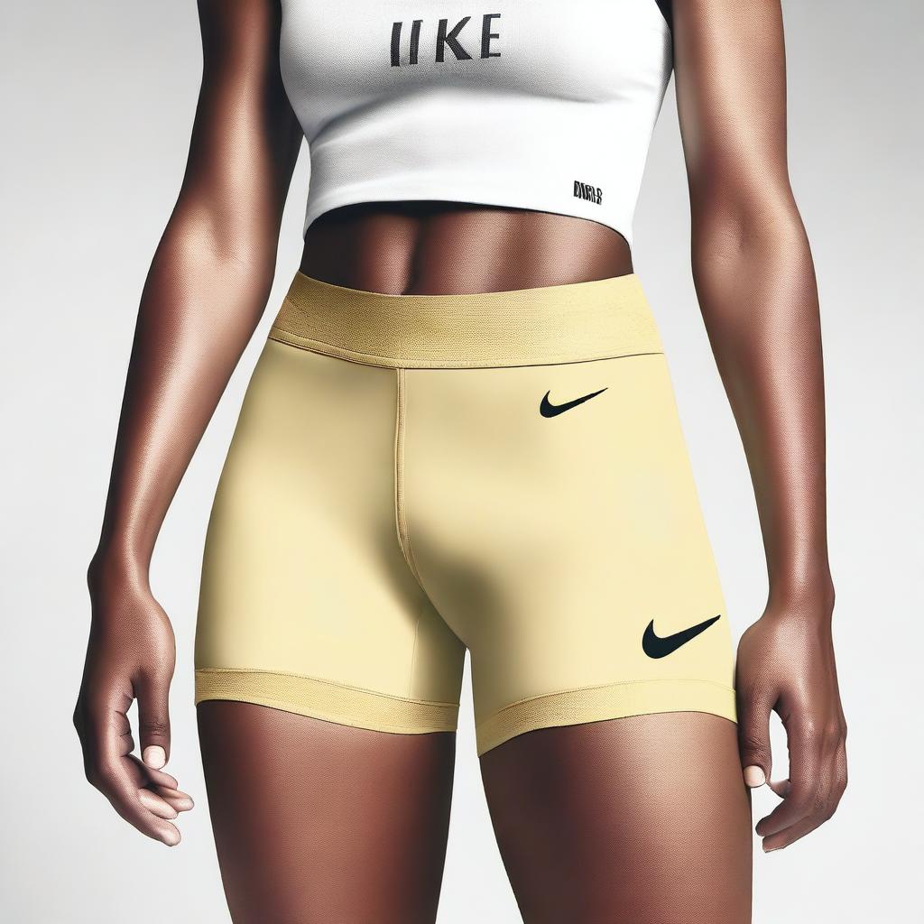 Get Moving in Style: Blonde Nike Pro Shorts