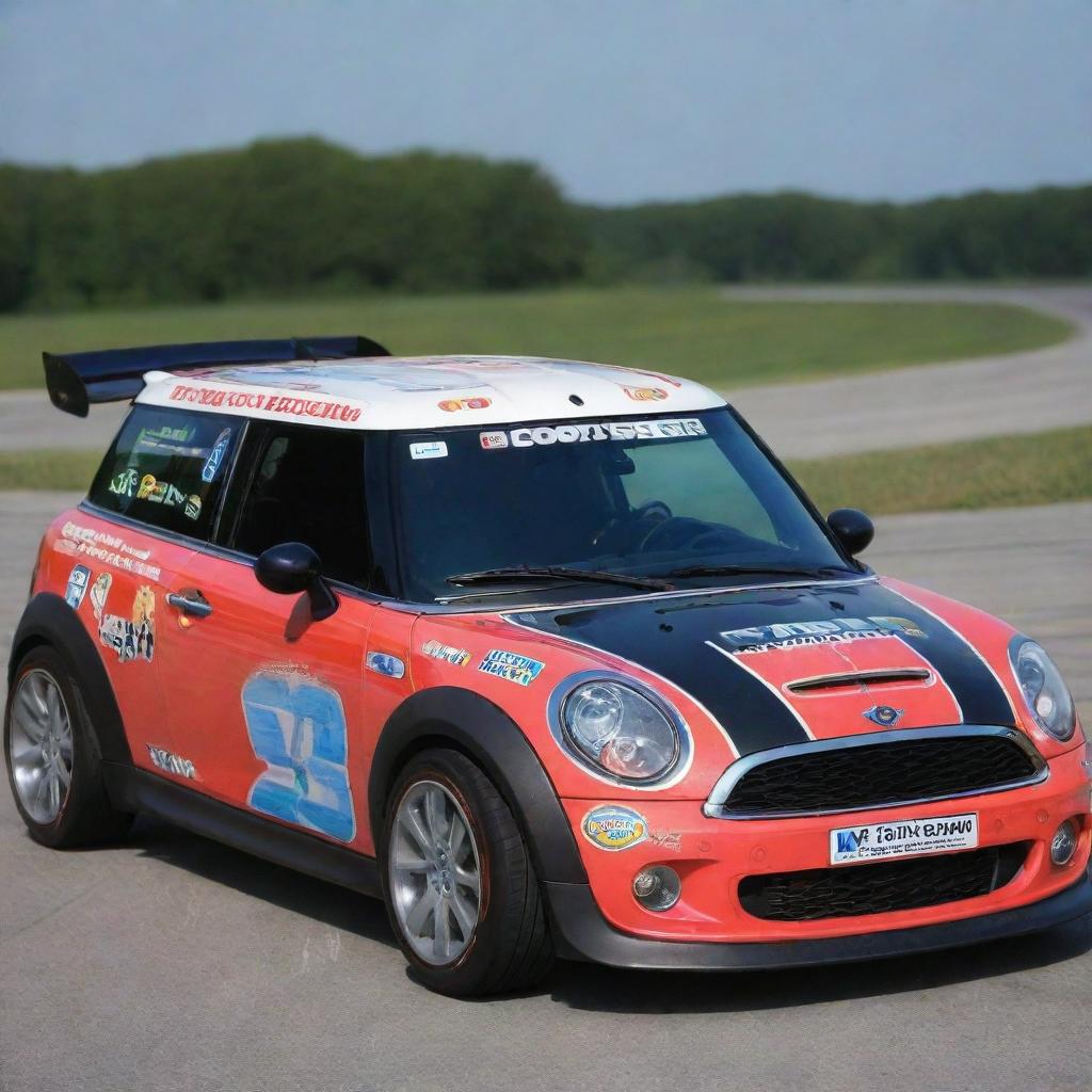 NASCAR Mini Cooper: High-Octane Makeover