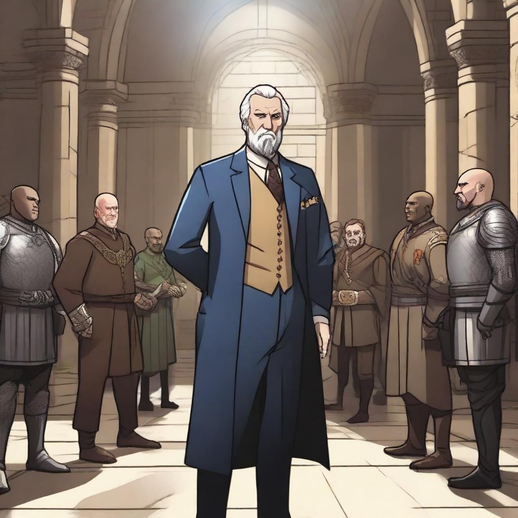 Commanding Human Politician in D&D Realm