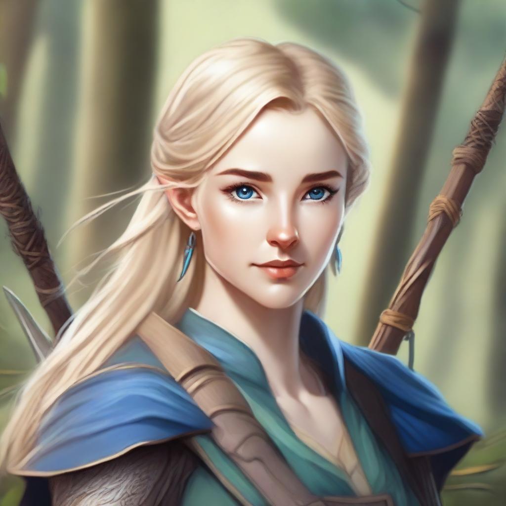 Dungeons & Dragons Inspired Elven Archer