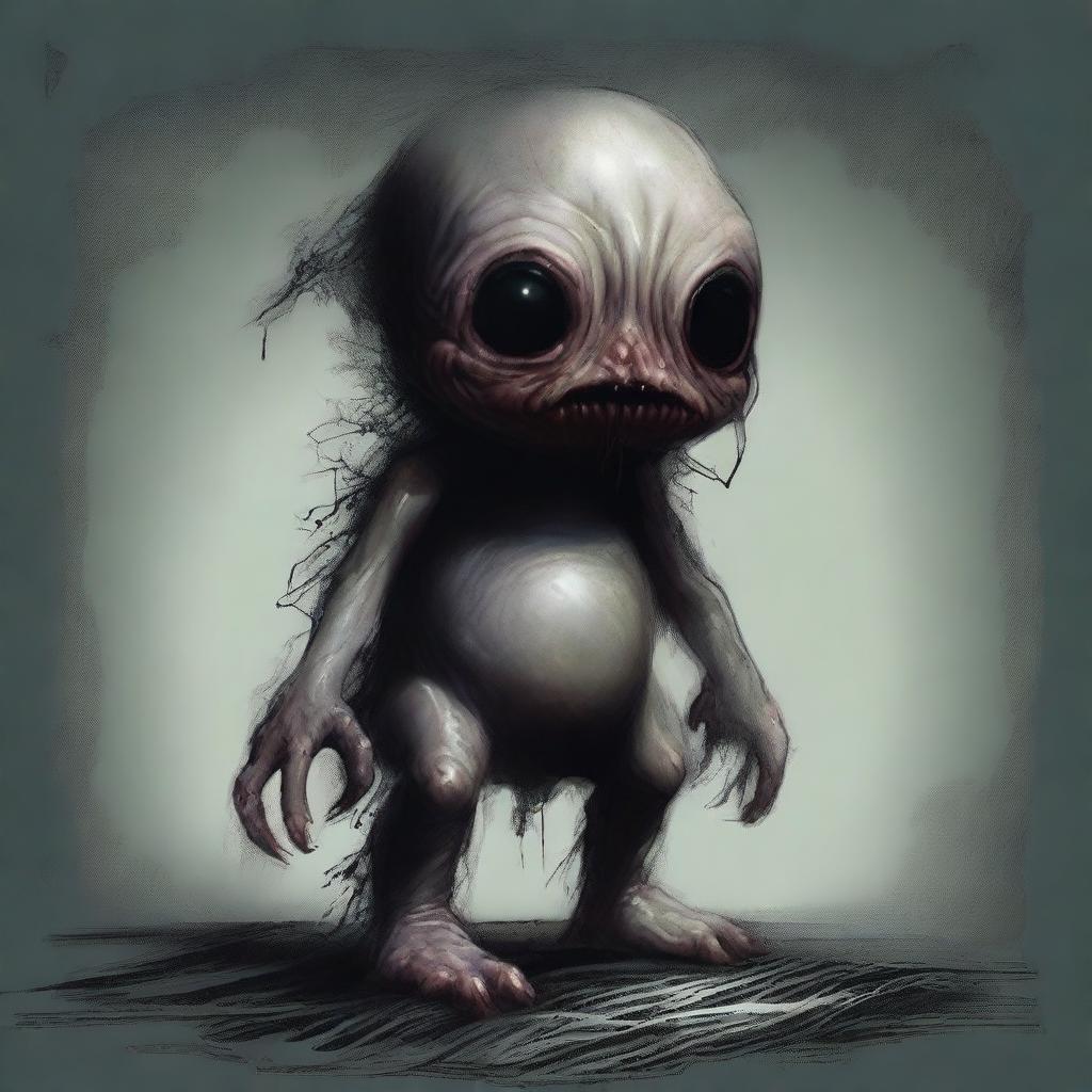 Bizarre Birth: The Unsettling Fetus Monster