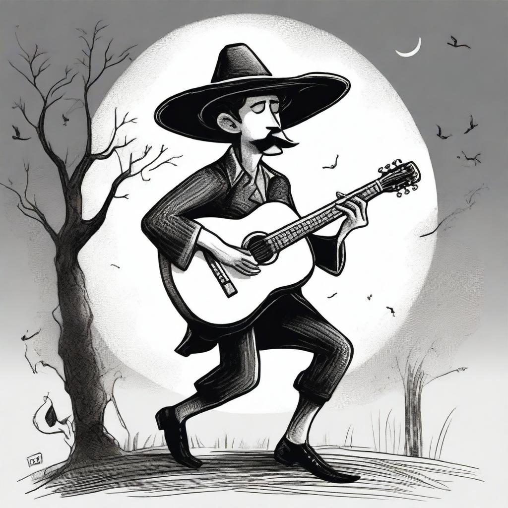 El Sombreron: The Mysterious Guitarist