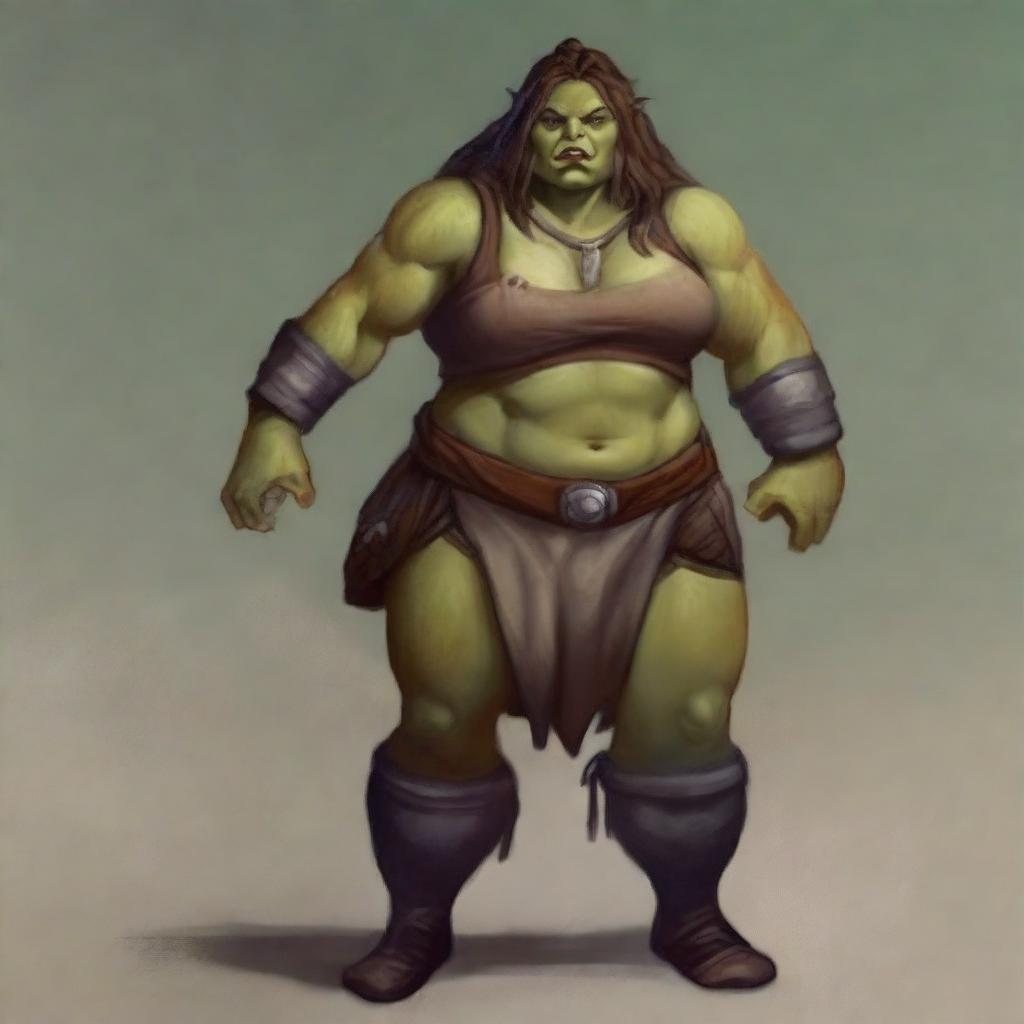 Meet Your New Favorite Character: Chubby Half-Orc Woman