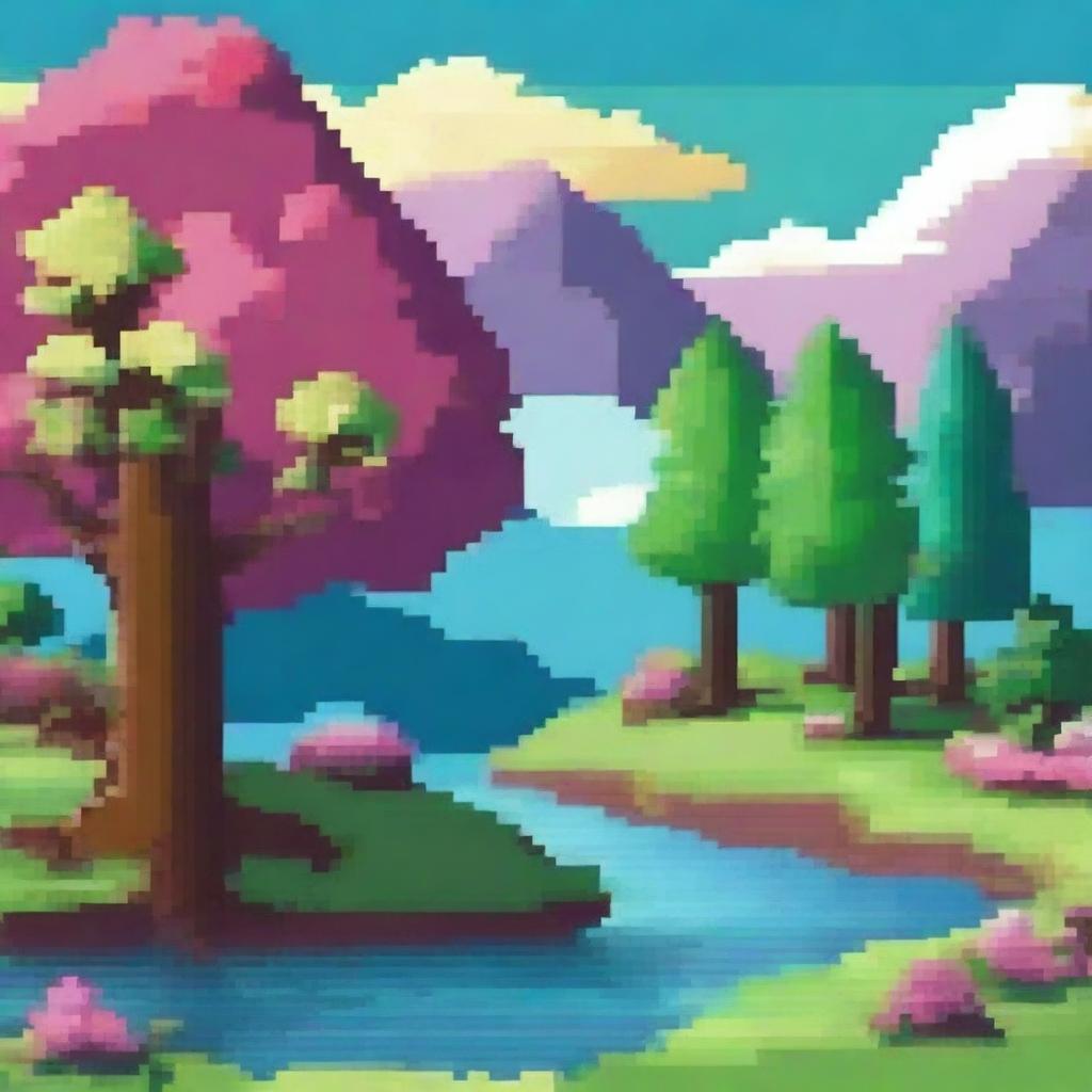 Create Your Own Pixel Art Landscape
