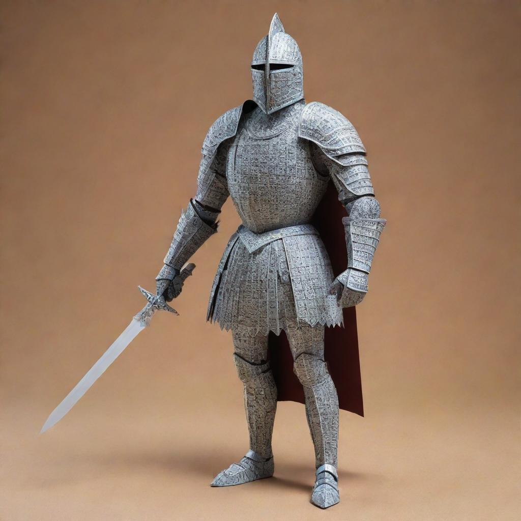 Paper Crusader: A Masterpiece of Papercraft