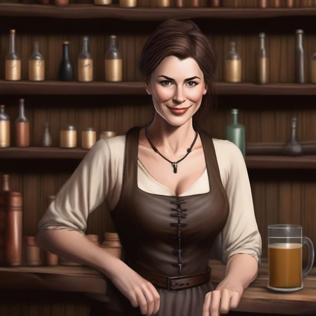 Enchanting Medieval Bartender: A Sip of History