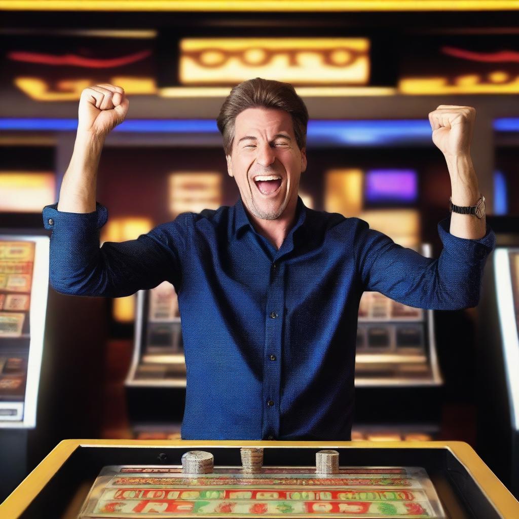 Epic Jackpot Win: Casino Celebration