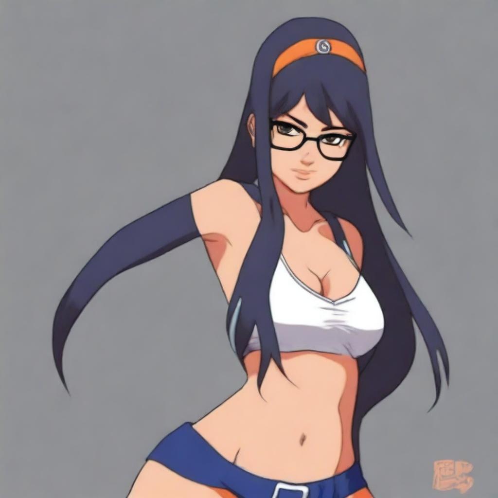 Mia Khalifa Reimagined: Anime Style in Naruto Shippuden