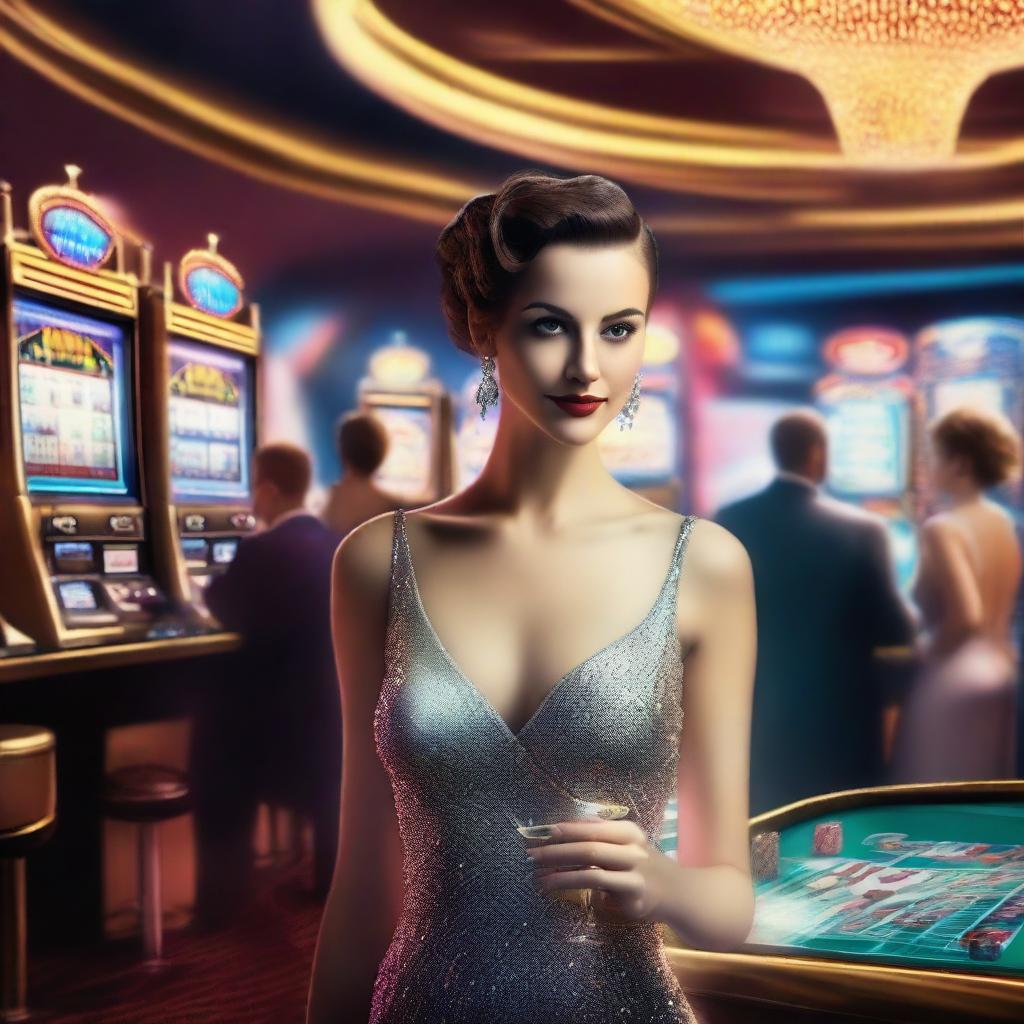 Elegant Glamour: A Night at the Casino