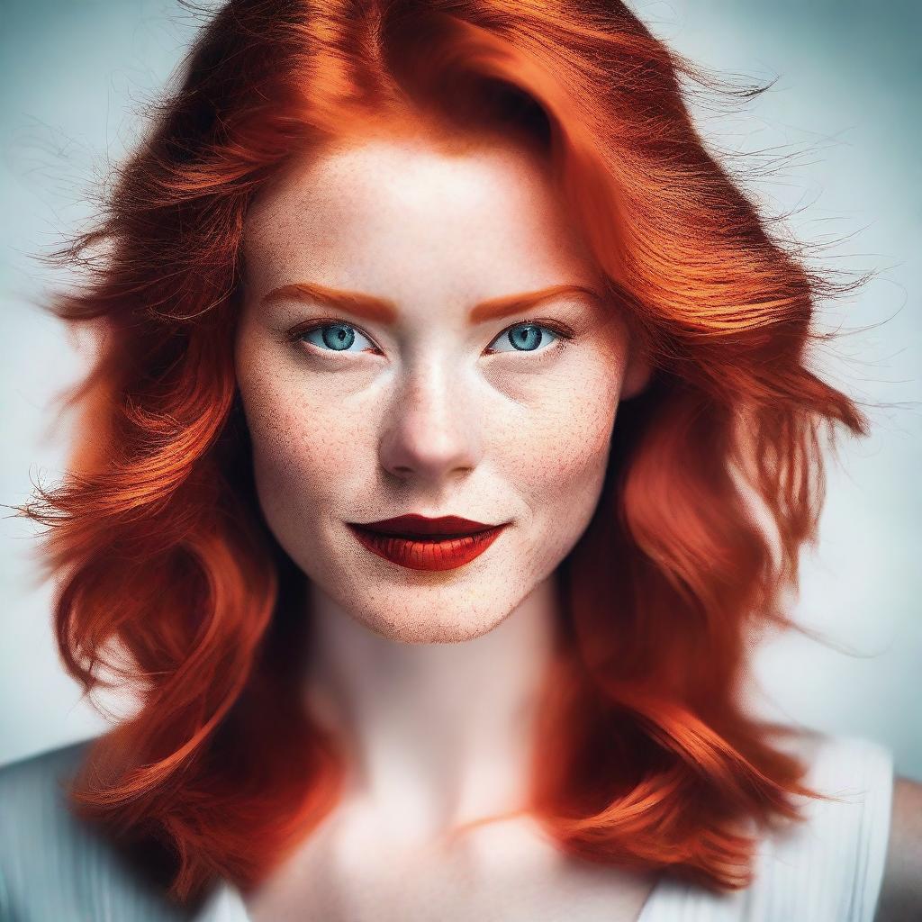 Bold and Beautiful: The Fiery Red-Head