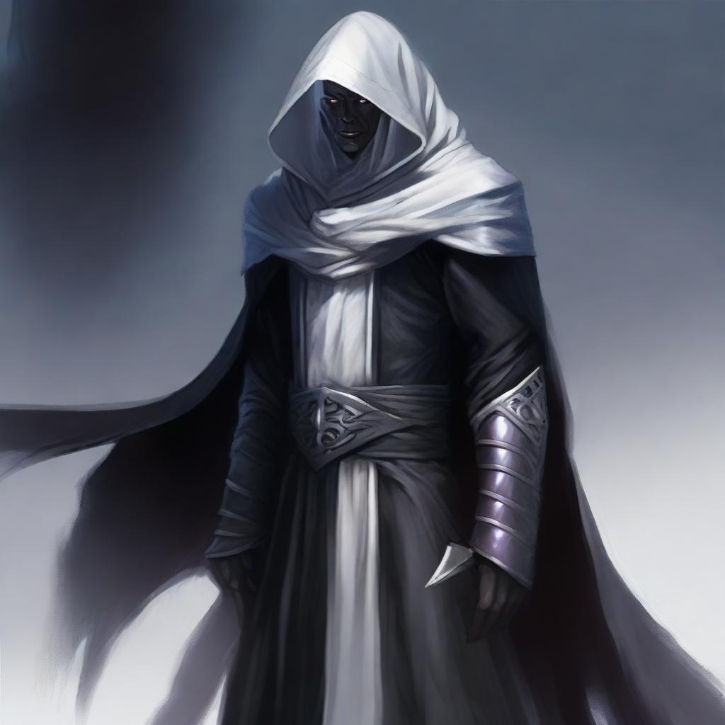 Mysterious Dark Elf: Enigmatic & Striking