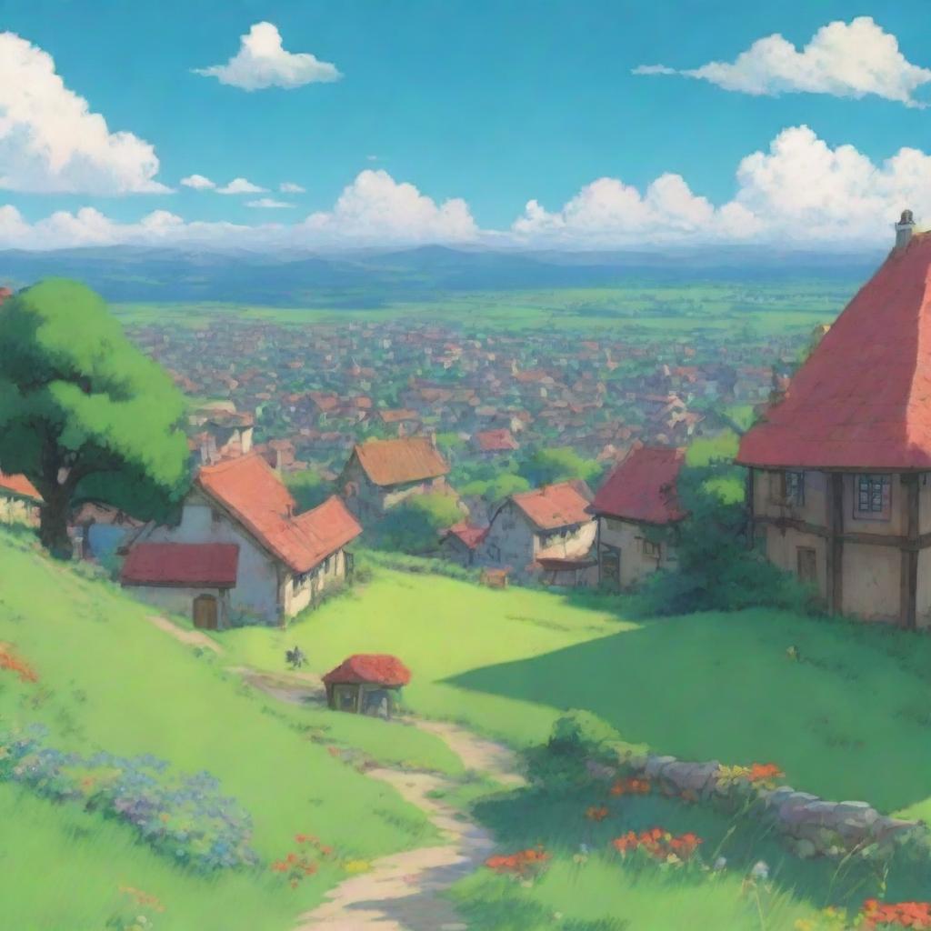 Enchanting Meadow: Natures Canvas