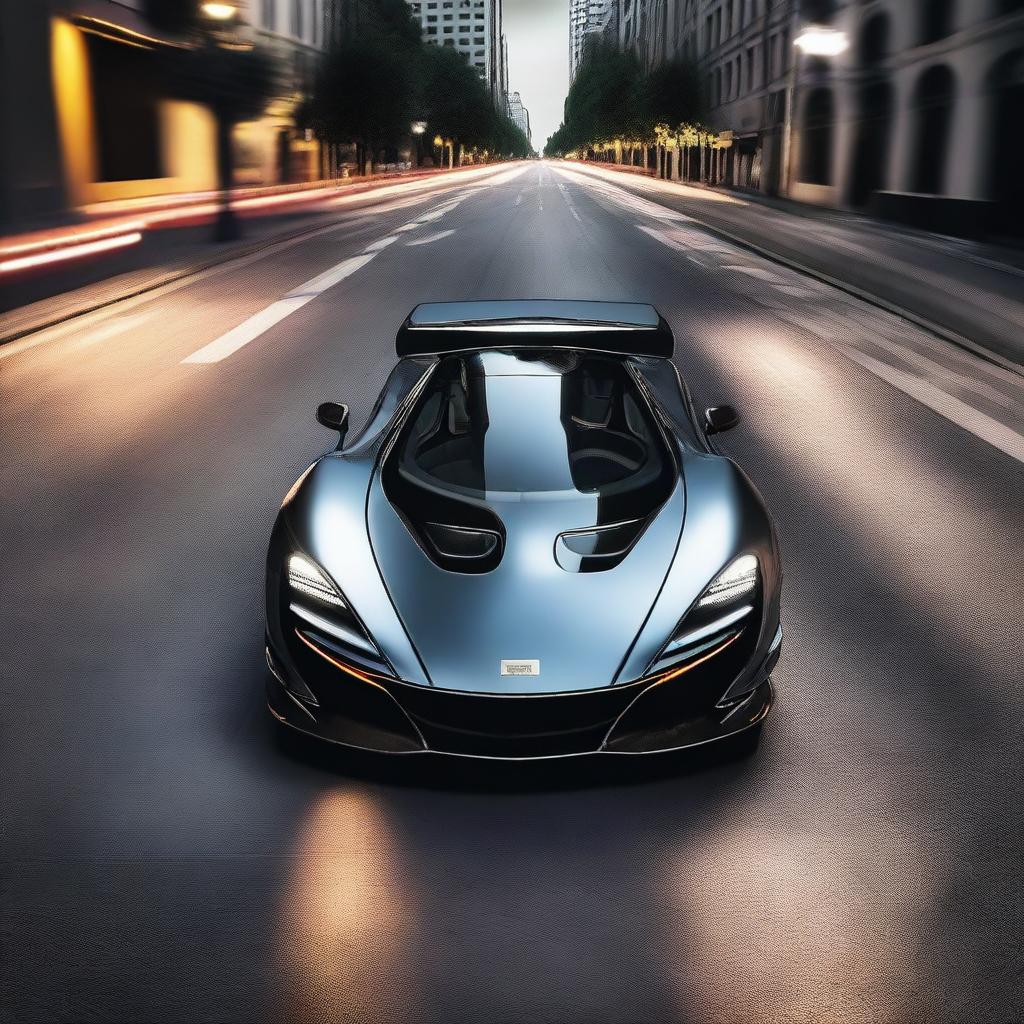 Unleash the Beauty: McLaren X1 Hypercar from Above