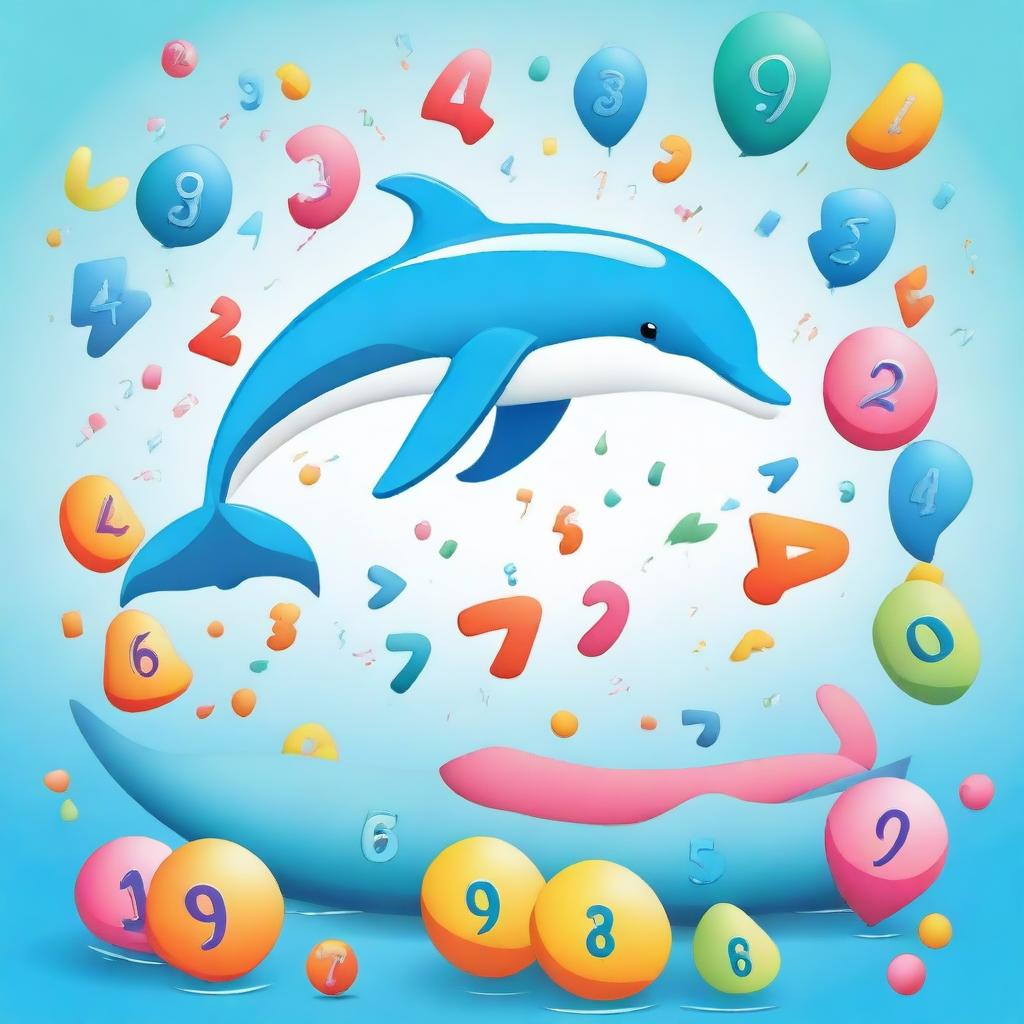 Dive into Fun: Dolphin Meets Numbers