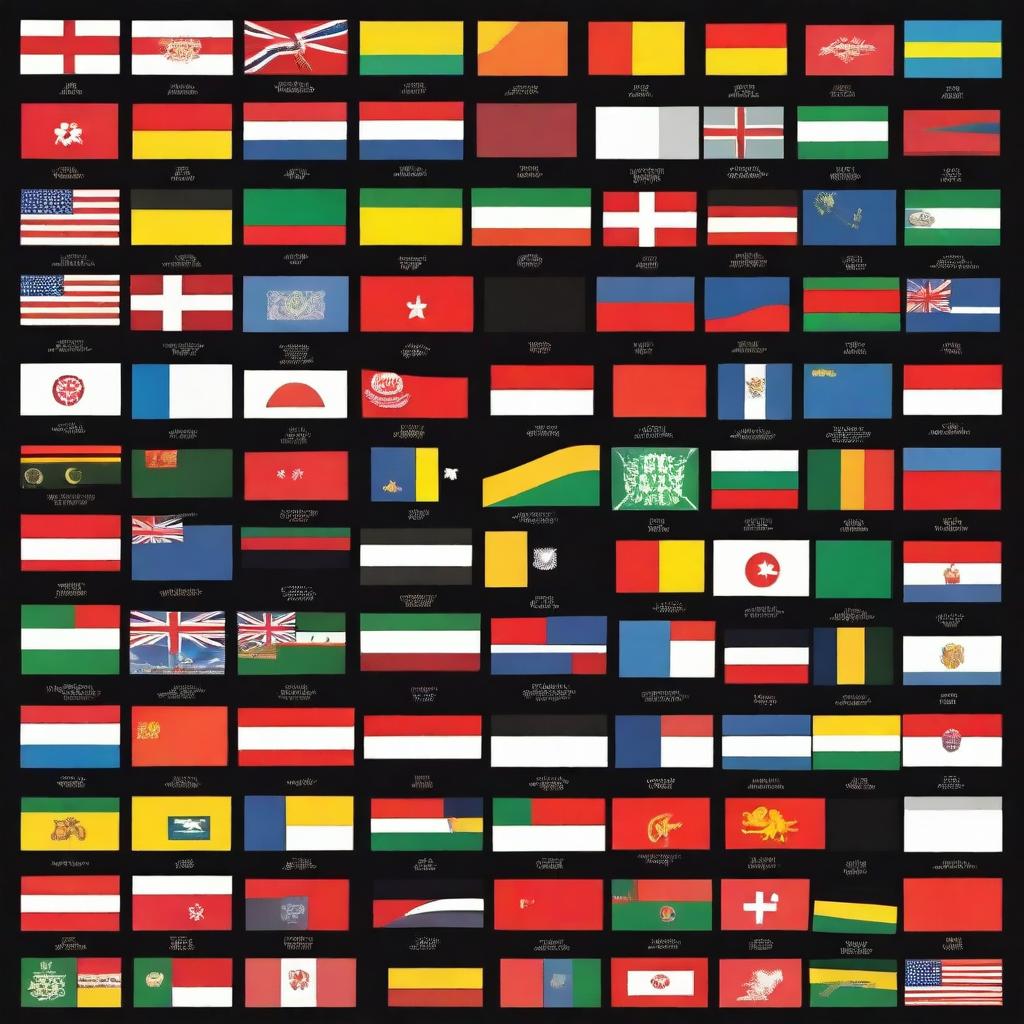 Explore the World: Flags of 195 Countries