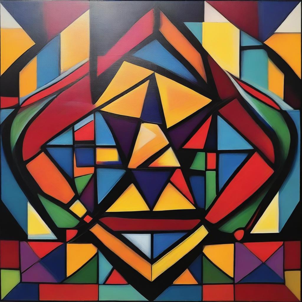 Embrace the Bold: Abstract Geometric Art
