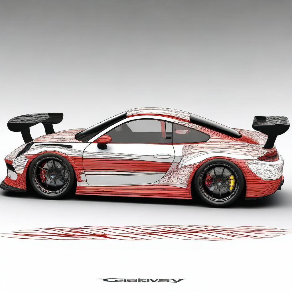 Rev Up Your Imagination: Callaway GT3 Racing Car Design