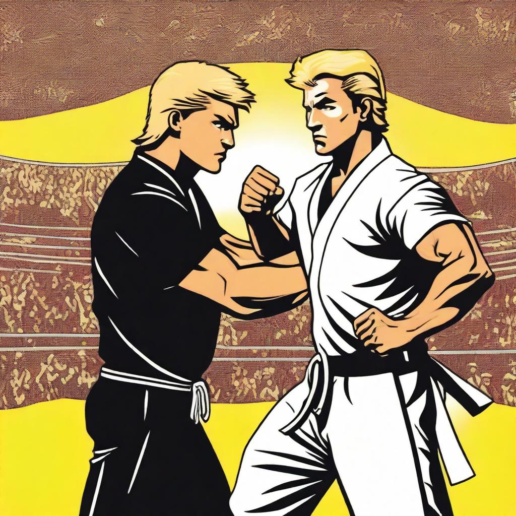 Epic Showdown: Hawk vs. Johnny at the All Valley Tournament