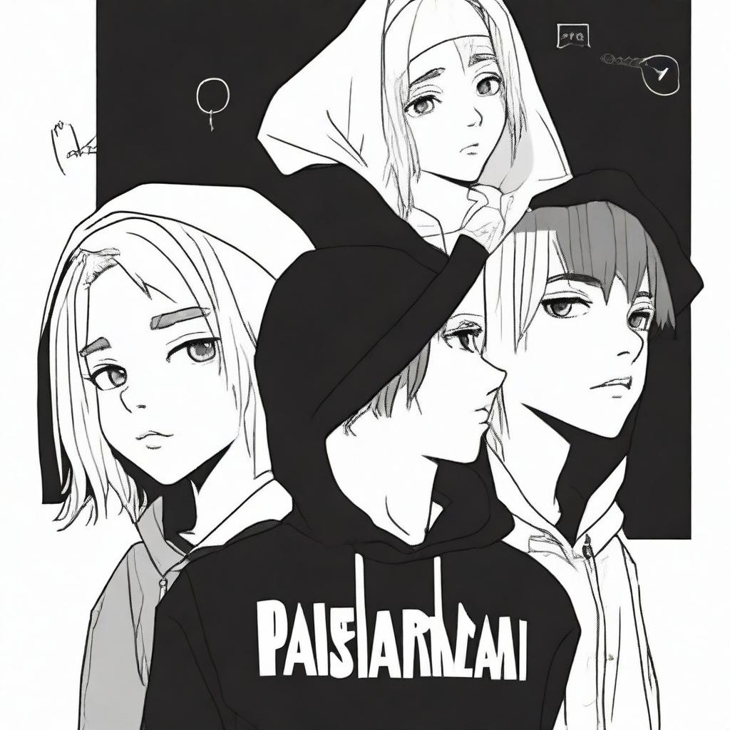 Youthful Vibes: The Stylish Teen in a Hoodie