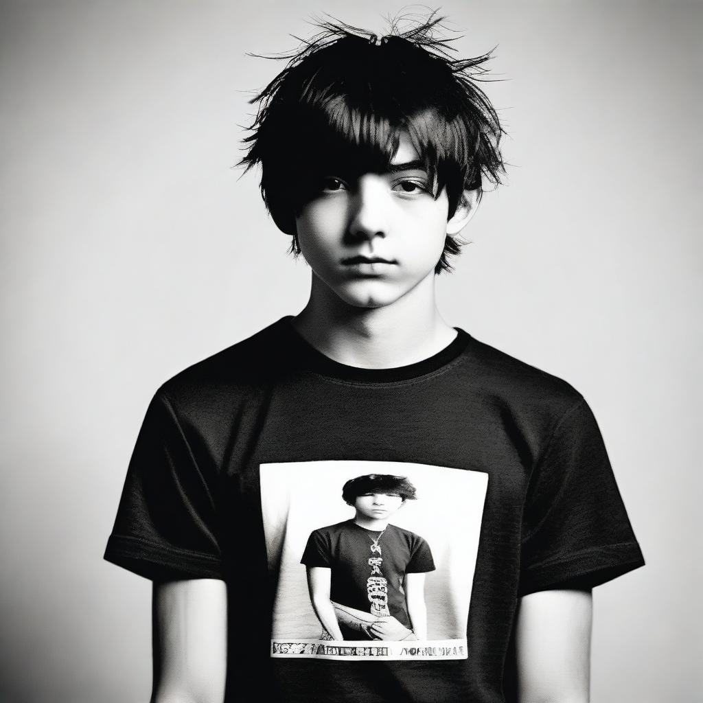 Capture the Spirit: 17-Year-Old in Black & White