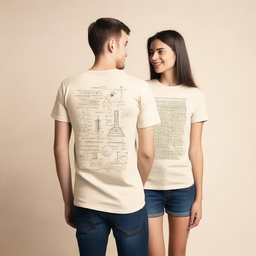 Math Love Cream T-Shirt Design